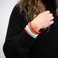 Boho Bracelet - Red/Turquoise